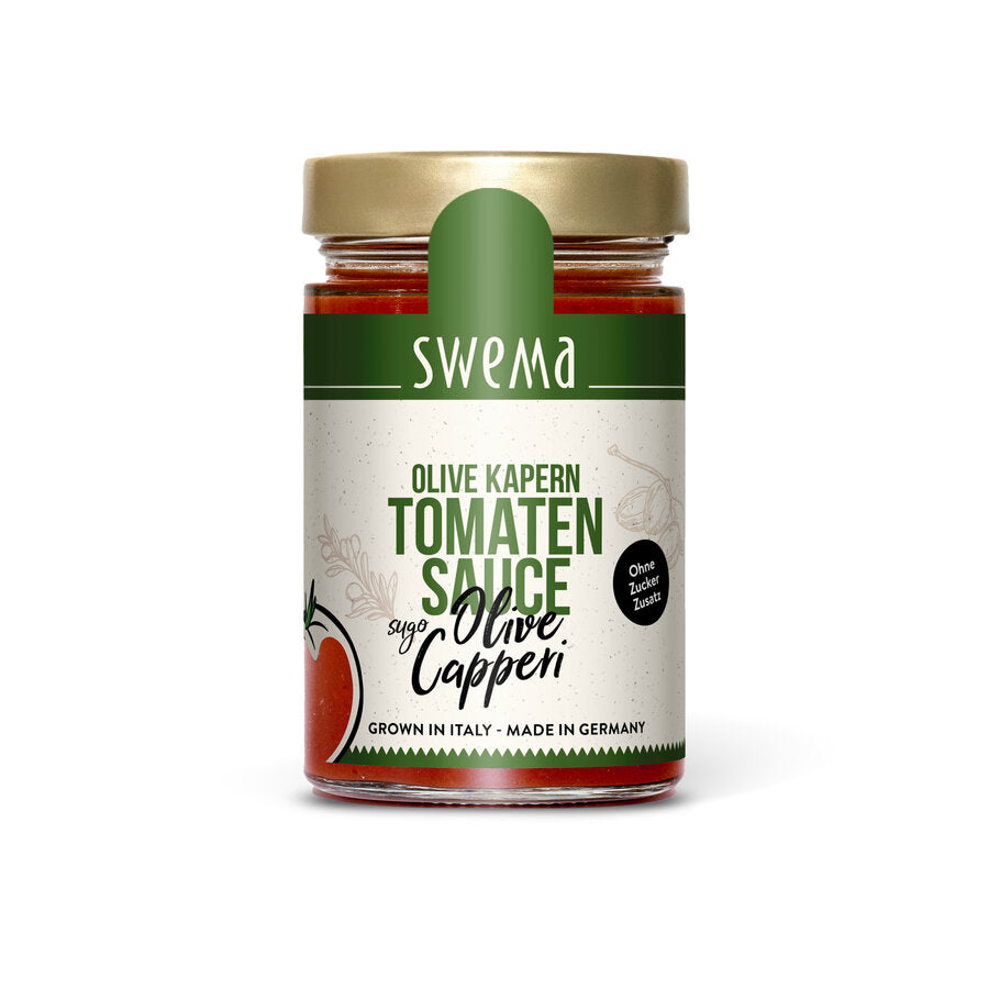Tomatensauce Olive Kapern - Sugo Olive Capperi 300 g