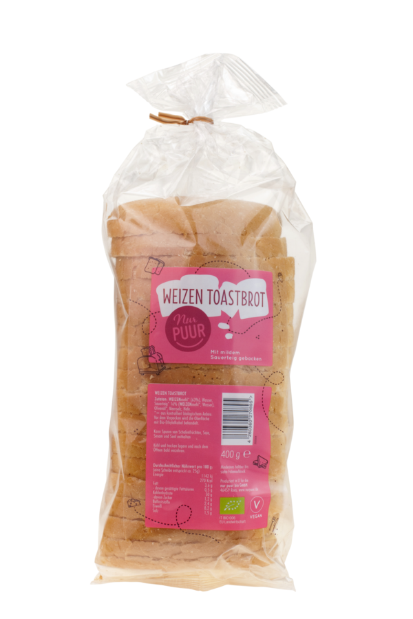Weizen Toastbrot 400 g
