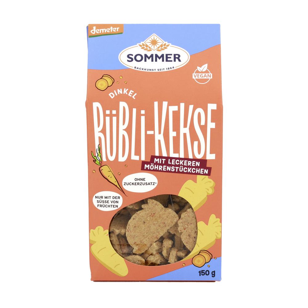 Dinkel Rübli Kekse demeter 150 g