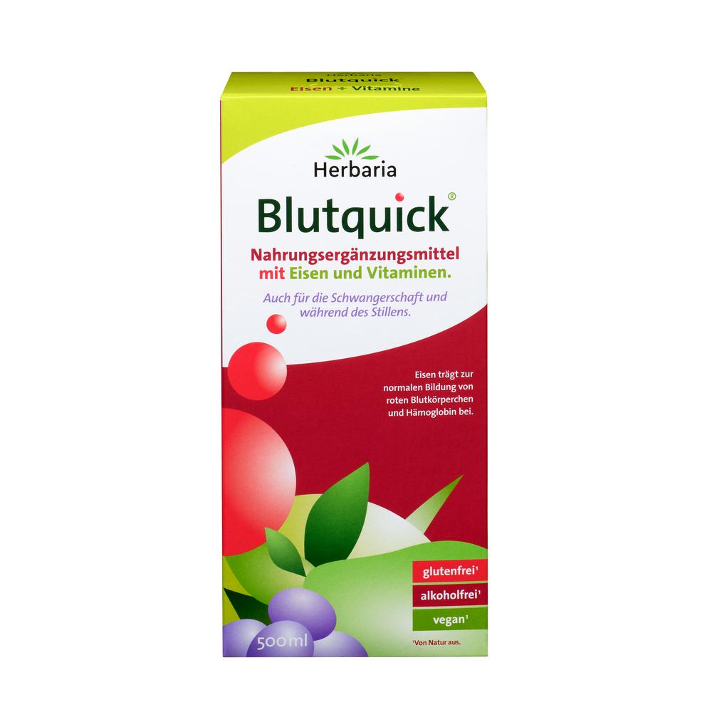 Blutquick Eisenpräparat alkoholfrei 500 ml