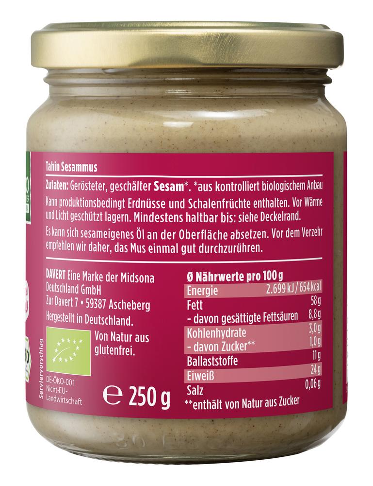 Tahin Sesammus 250 g