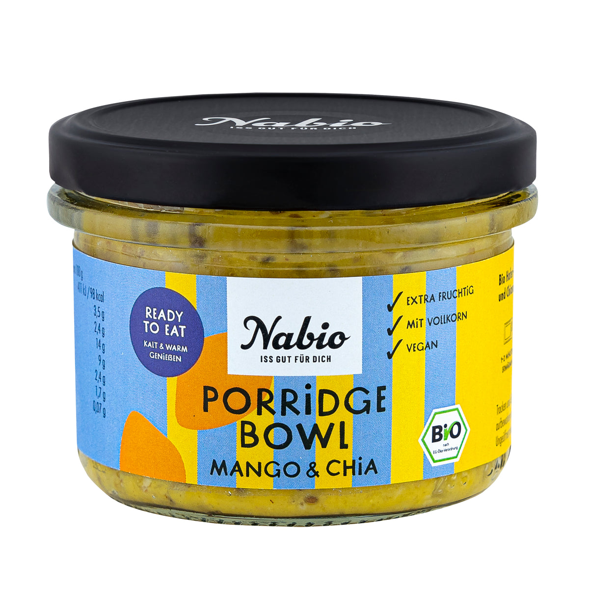 Porridge Bowl Mango und Chia 180 g