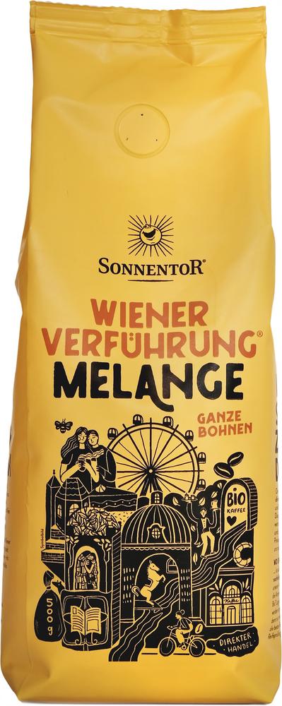 Wiener Verführung® Melange Kaffee ganze Bohne 500 g