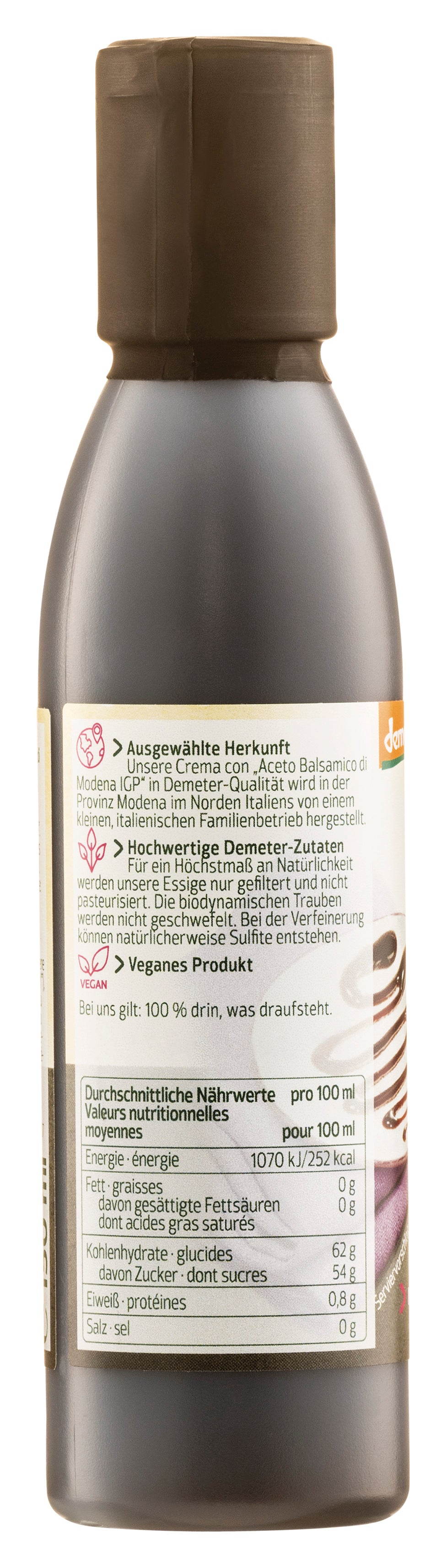 Crema di Balsamico  demeter 150 ml