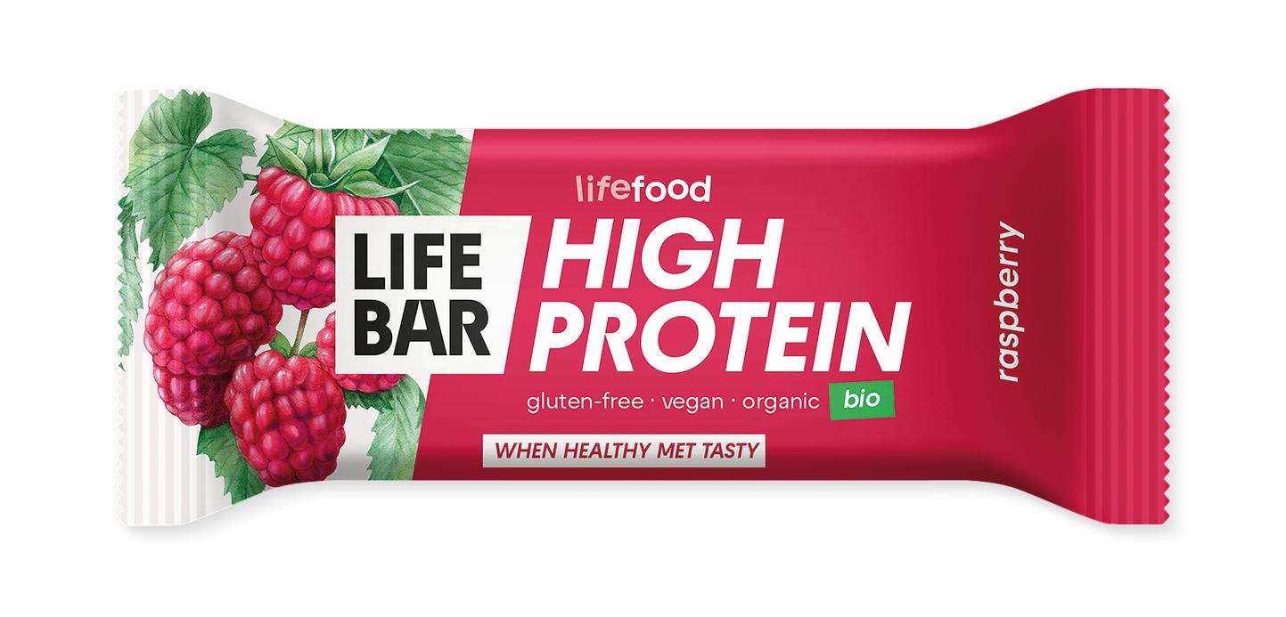 Lifebar Protein Raspberry Himbeer-Früchteriegel 40 g