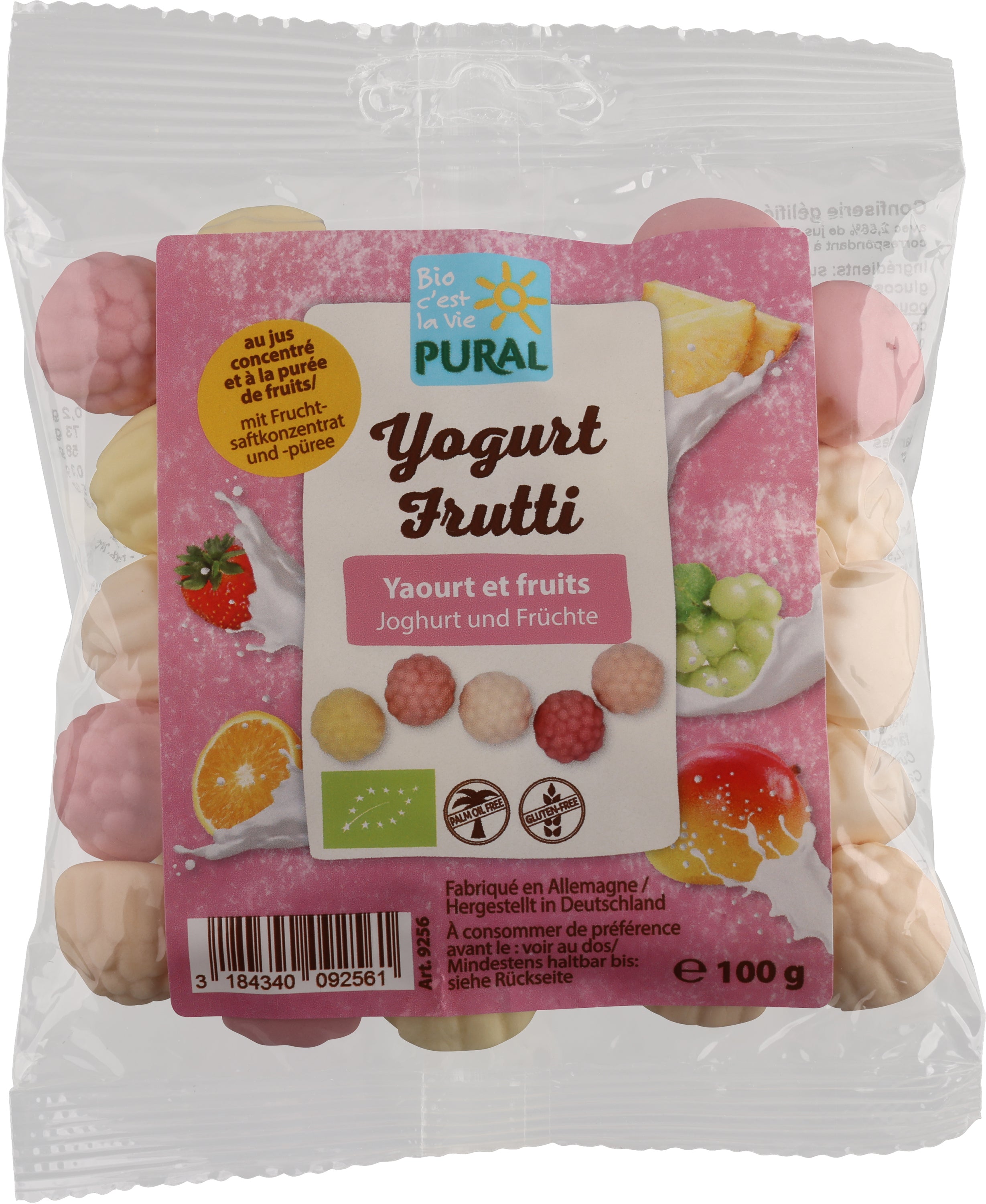 Yogurt Frutti Joghurtgummi mit Gelatine 100 g