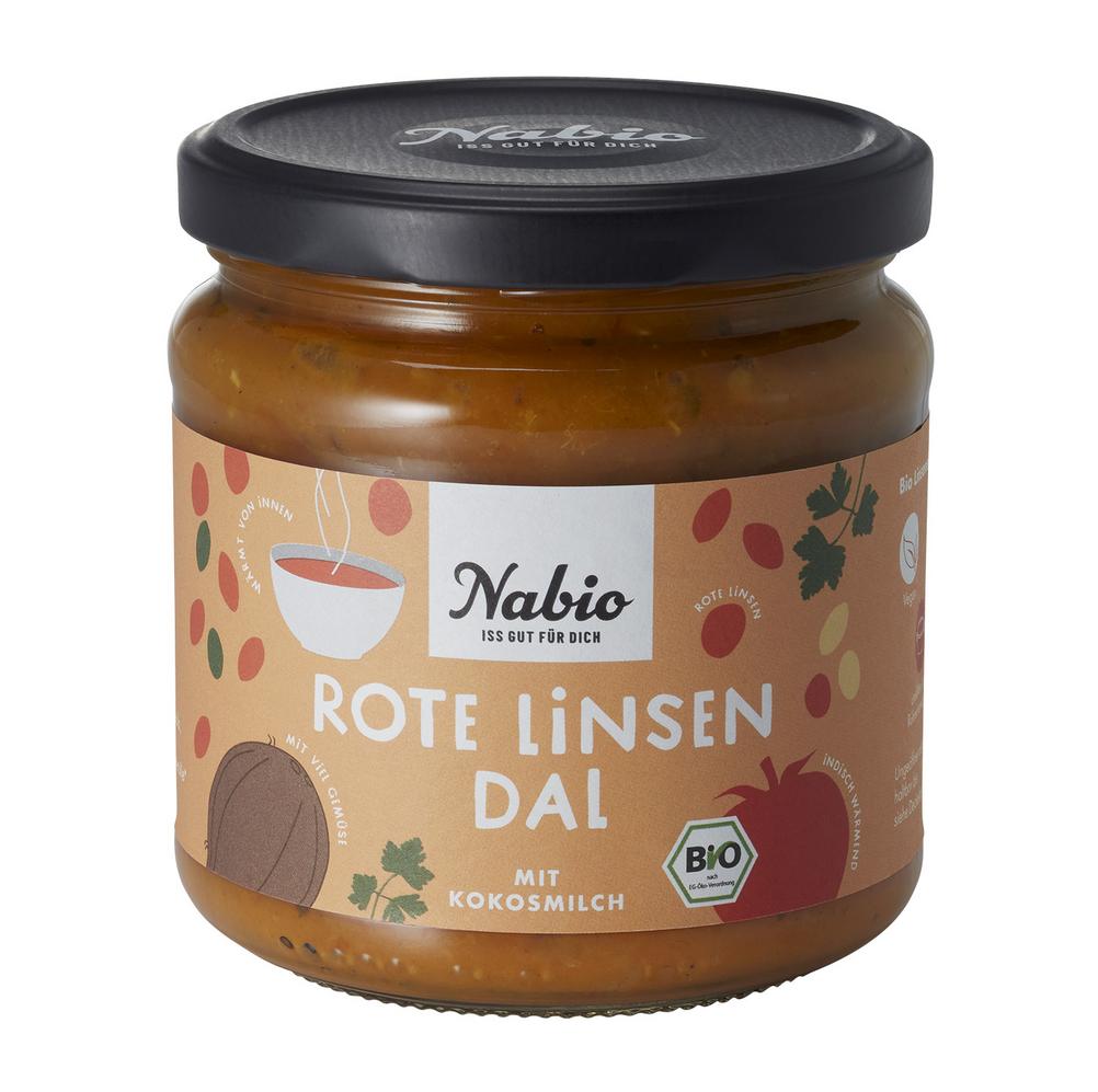 Rote Linseneintopf Dal im Glas 365 g