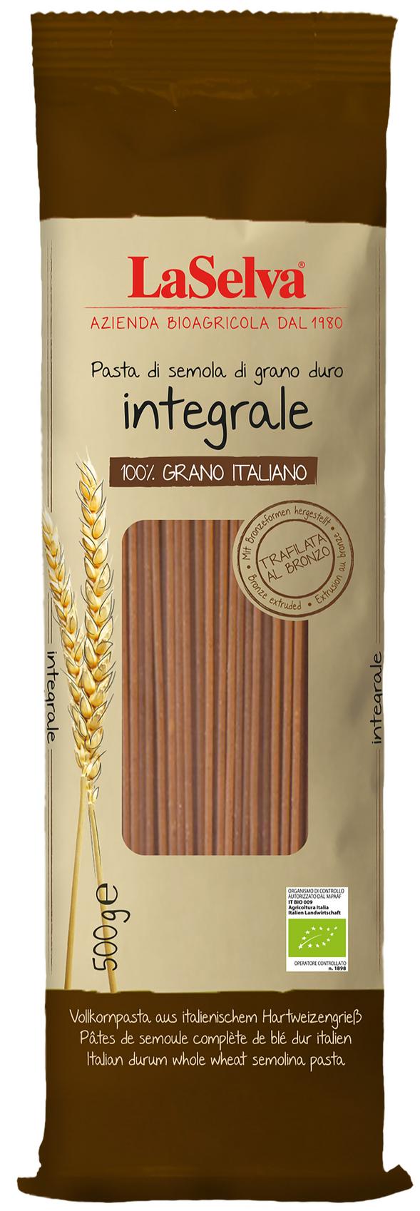 Spaghetti Vollkornpasta aus italienischem Hartweiz 500 g