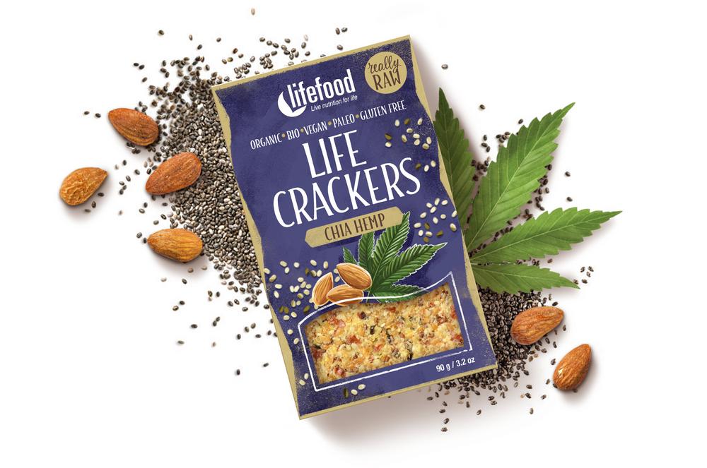 Crackers Chia Hanf 90 g