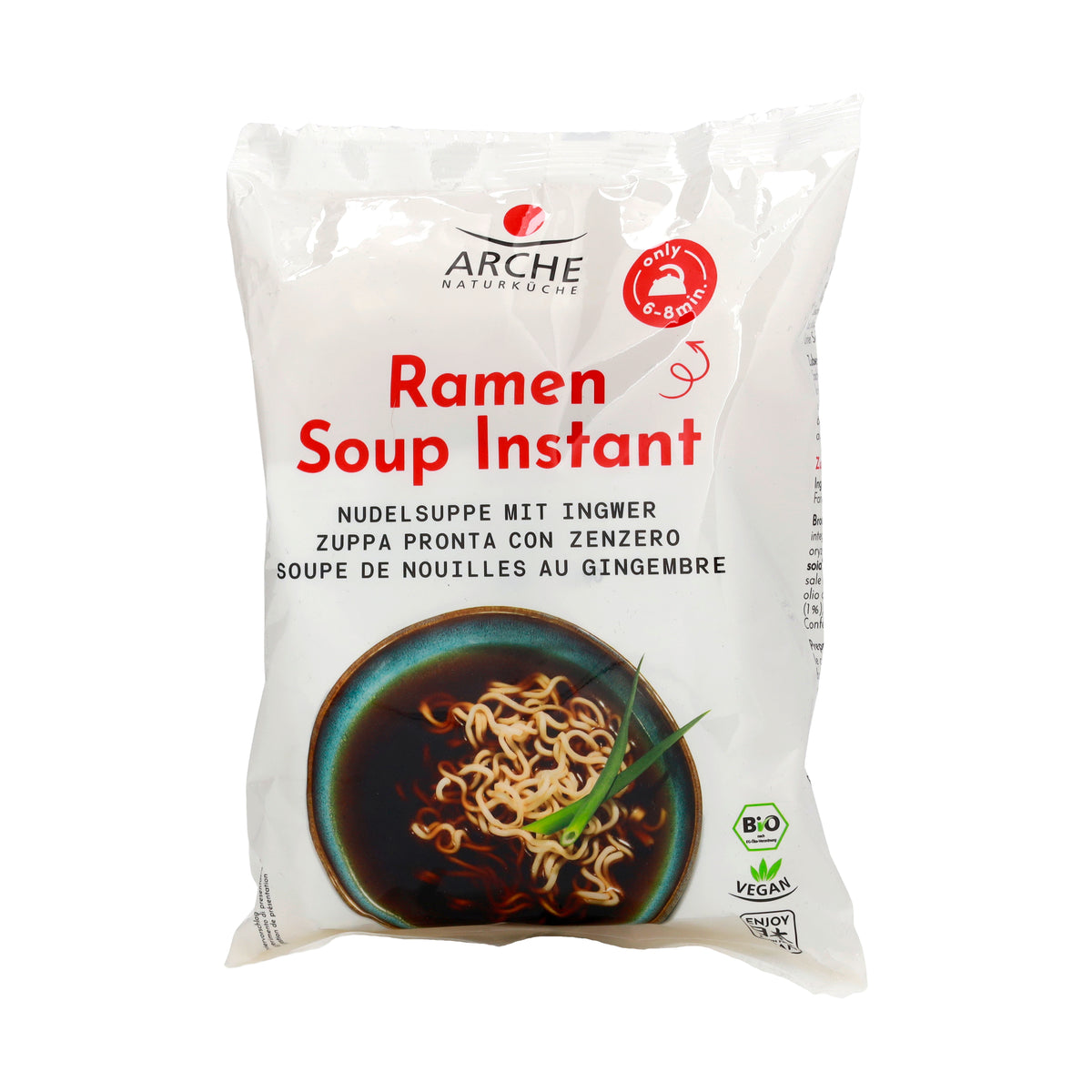 Ramen Japanische Nudelsuppe mit Ingwer 108 g