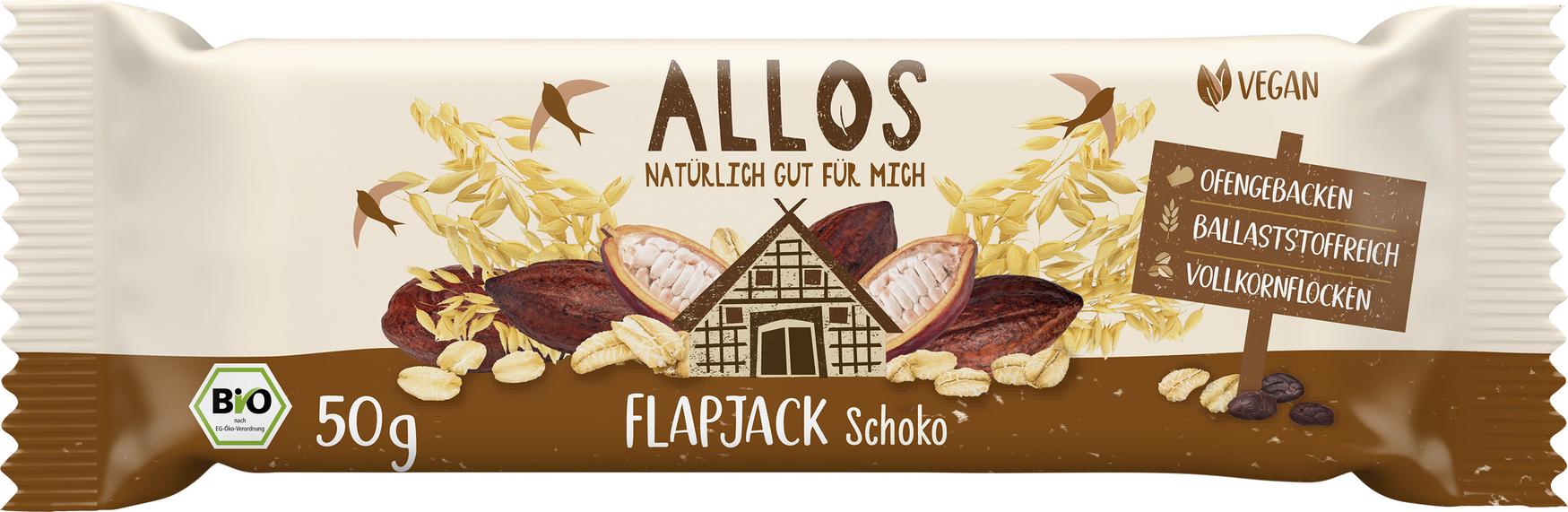 Müsliriegel Flapjack Hafer Schoko mit ZB-Schokolad 50 g