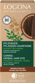 Pflegende Pflanzen-Haarfarbe Pulver 09 Schokobraun 100 g