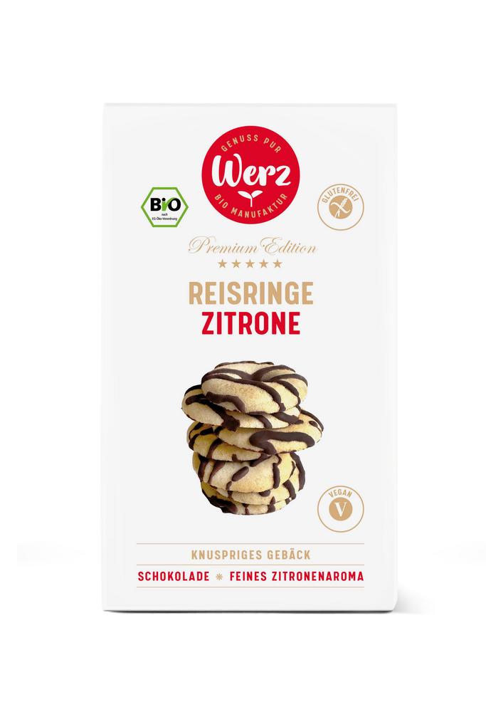 Reis Ringe Zitrone mit Schokolade VK-Kekse 110 g