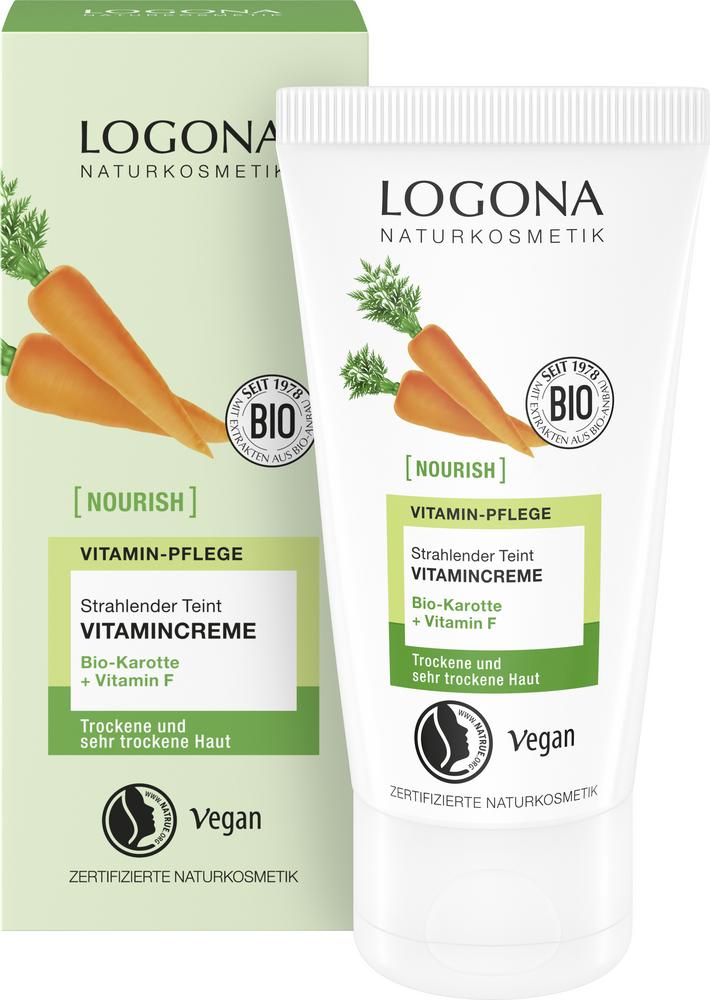 NOURISH Strahlender Teint Vitamincreme mit BioKaro 50 ml