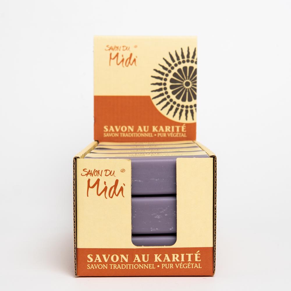 Seife mit Karité Butter Prune Pflaume 100 g