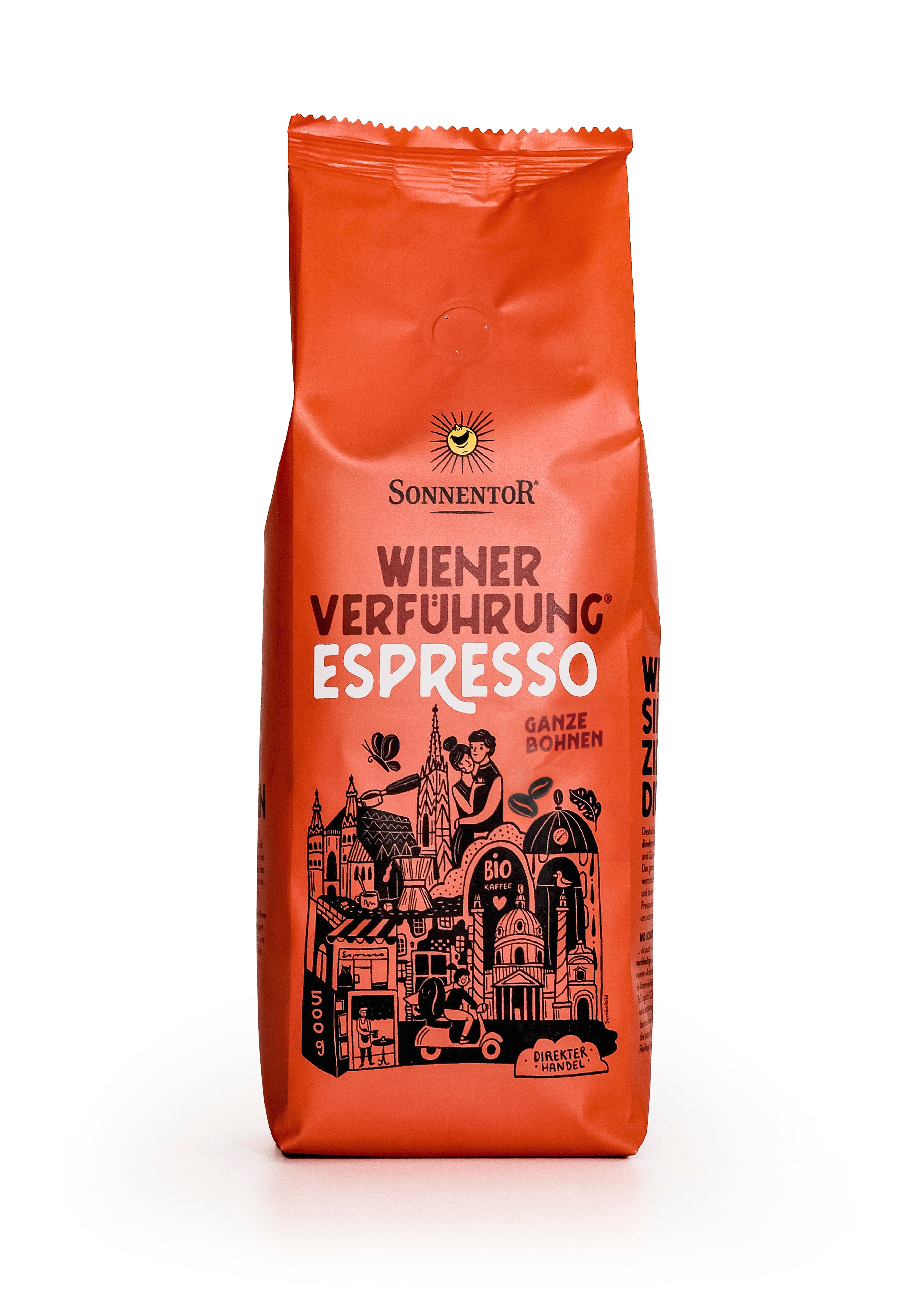 Wiener Verführung® Espresso Kaffee ganze Bohne 500 g