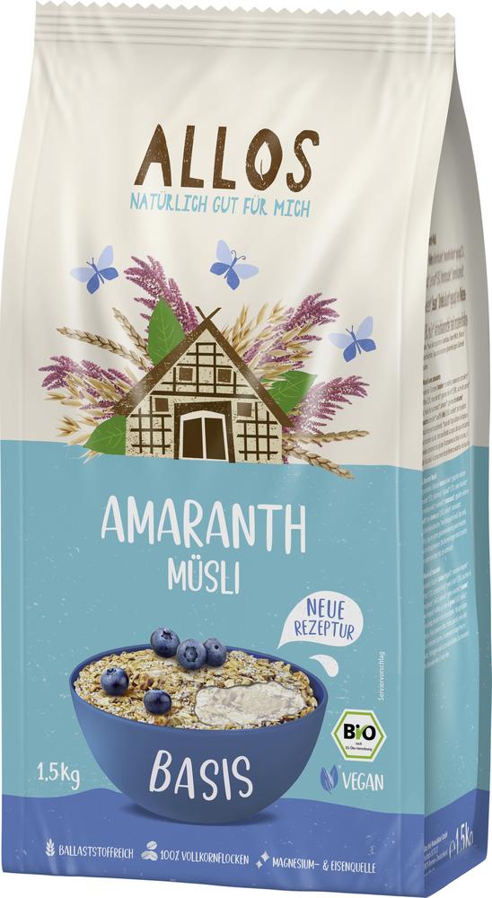 Amaranth Basis Müsli 1,5 kg