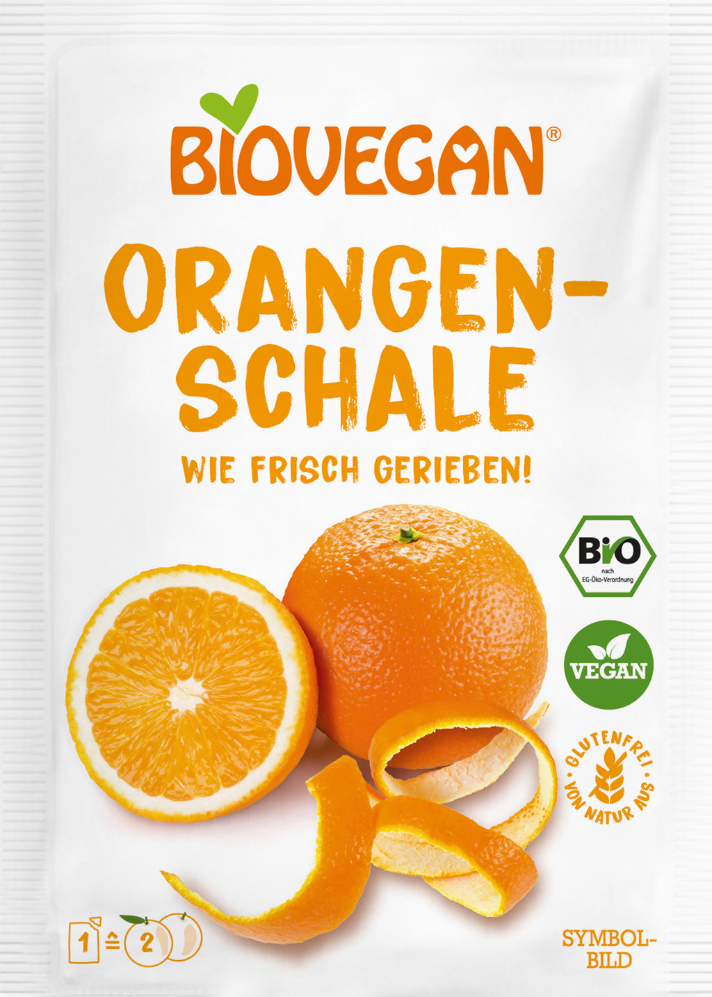 Orangenschale gerieben 9 g