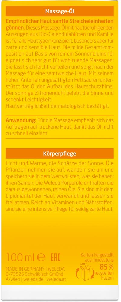 Calendula Massageöl 100 ml