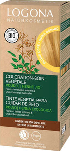 Pflegende Pflanzen-Haarfarbe Pulver 01 Goldblond 100 g