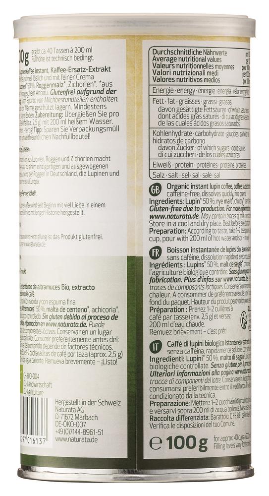 Lupinenkaffee Instant Dose 100 g