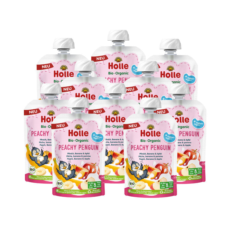 Peachy Penguin Pfirsich & Banane & Apfel und Joghu 100 g