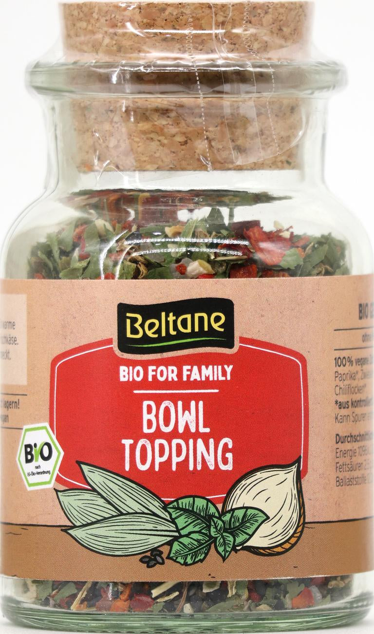Bio for Family Bowl Topping Korkenglas 70 g