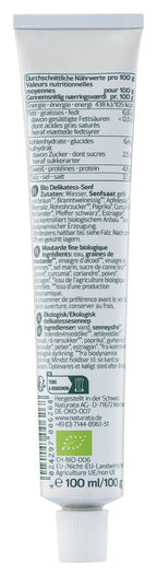 Delikatess-Senf demeter  Tube 100 ml