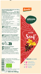 Dijon-Senf demeter  Tube 100 ml