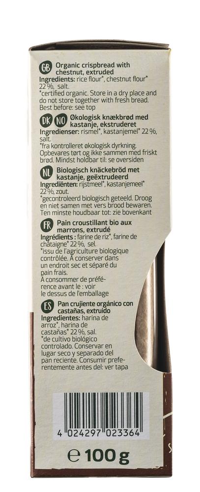 Knusperbrot Kastanie 100 g