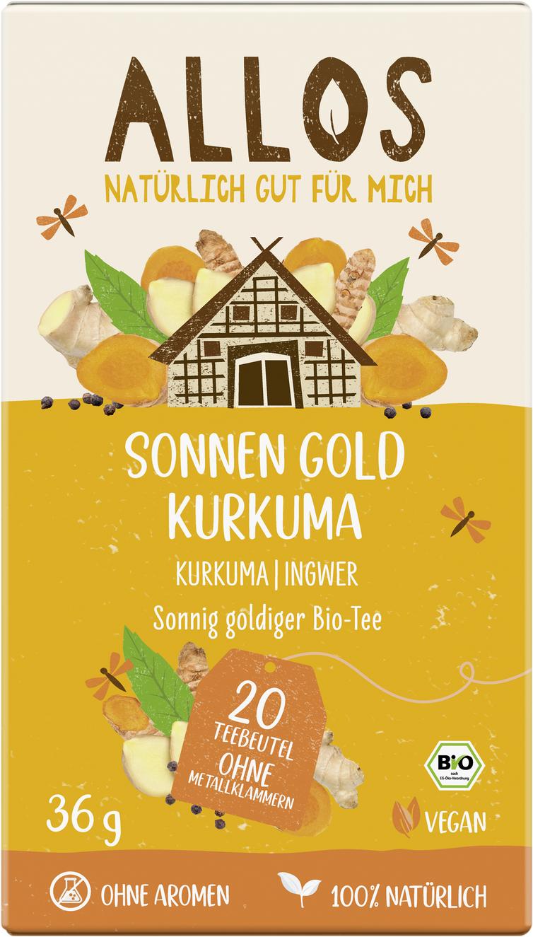 Sonnen Gold Kurkuma Gewürztee 36 g