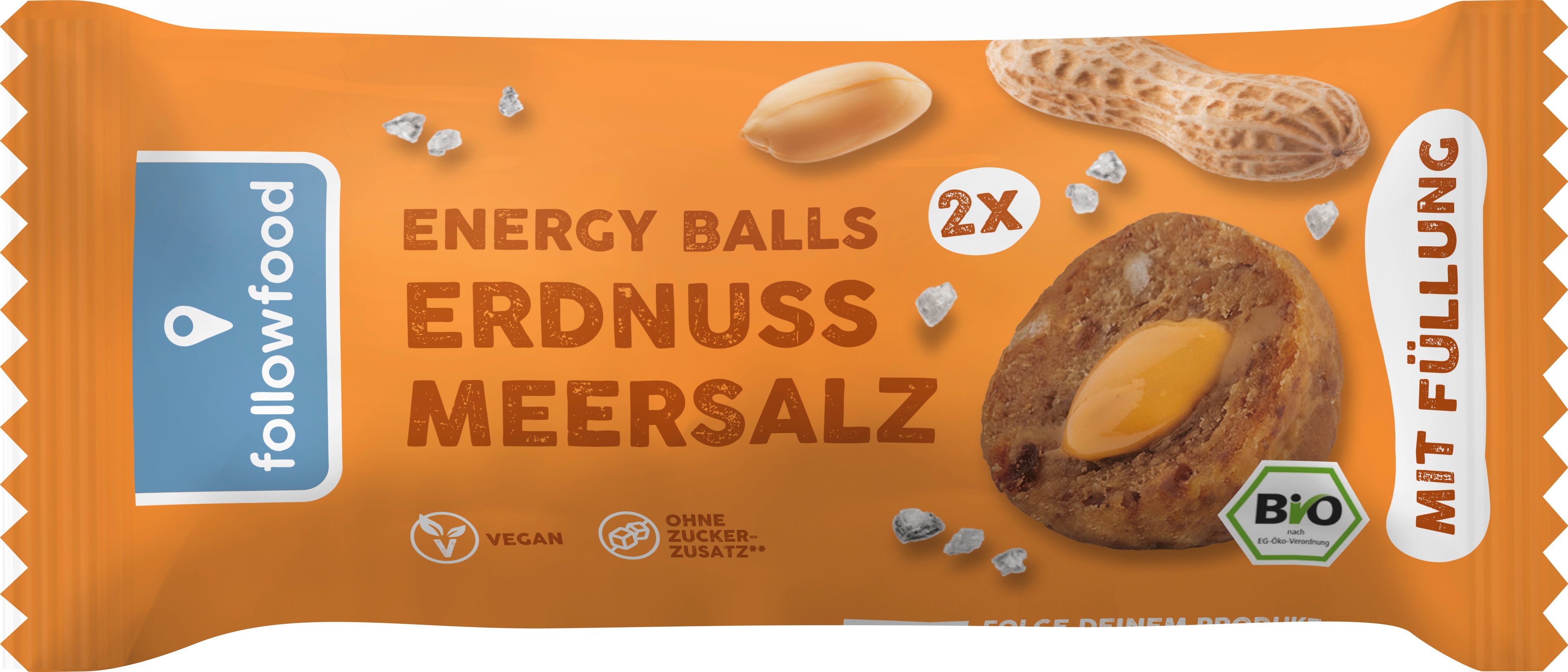 Nut Butter Balls Erdnuss & Meersalz 40 g