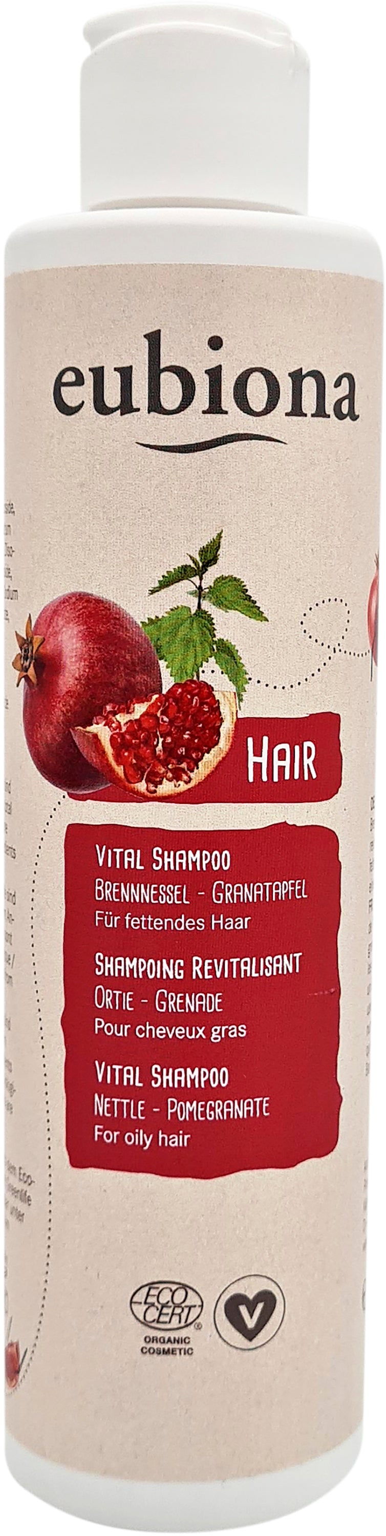 Shampoo Vital Brennnessel-Granatapfel 200 ml