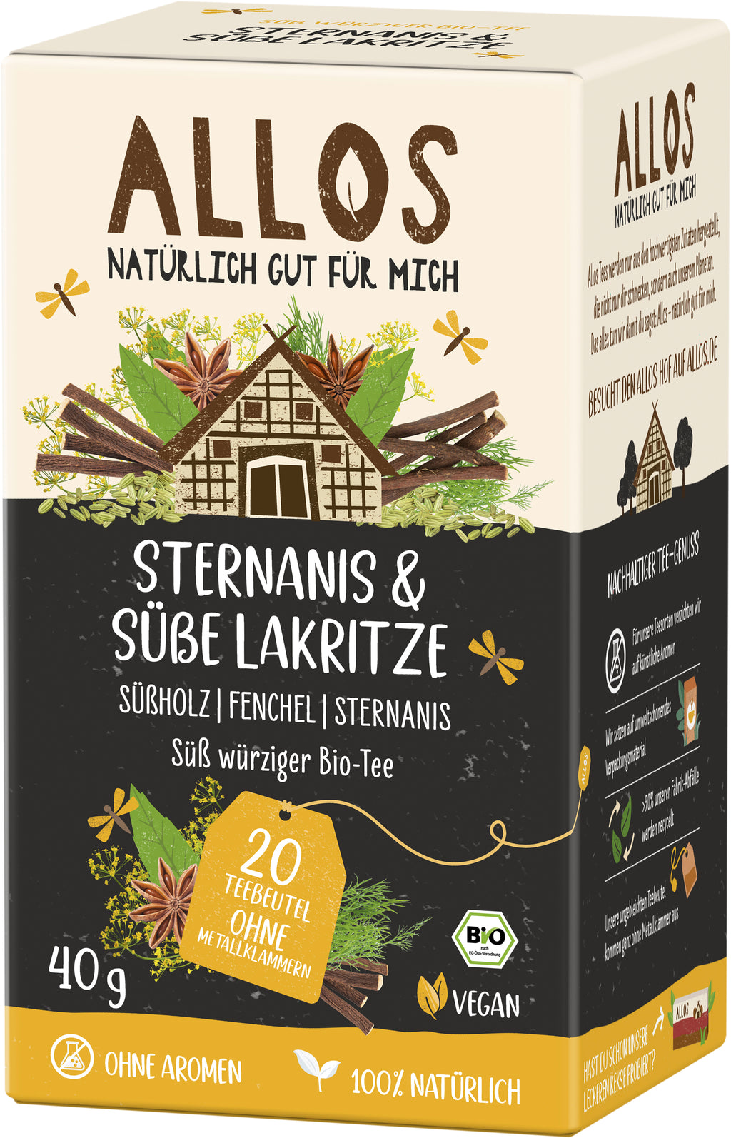 Sternanis & süße Lakritze Gewürztee 40 g