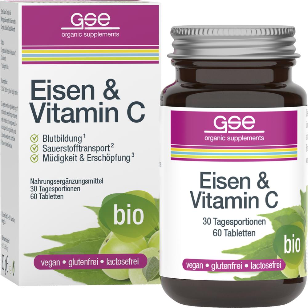 Eisen & Vitamin C Complex Tabletten ? 500 mg 60 Stk