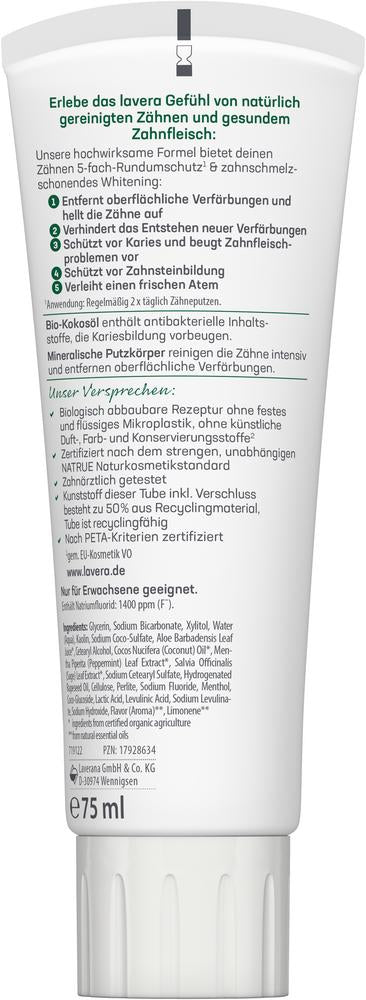 Zahncreme Sensitive Whitening 75 ml