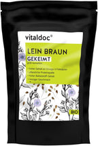 Lein braun  gekeimt - grob vermahlen 500 g