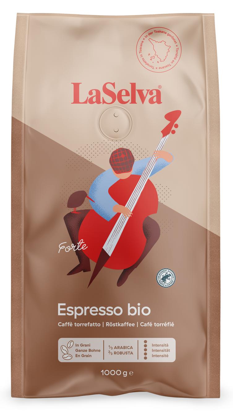 Forte Espresso ganze Bohne 1/3 Arabica-2/3 Robusta 1 kg