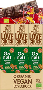 Go Nuts Hazelnuts&Pecan&Raisins Riegel 40 g
