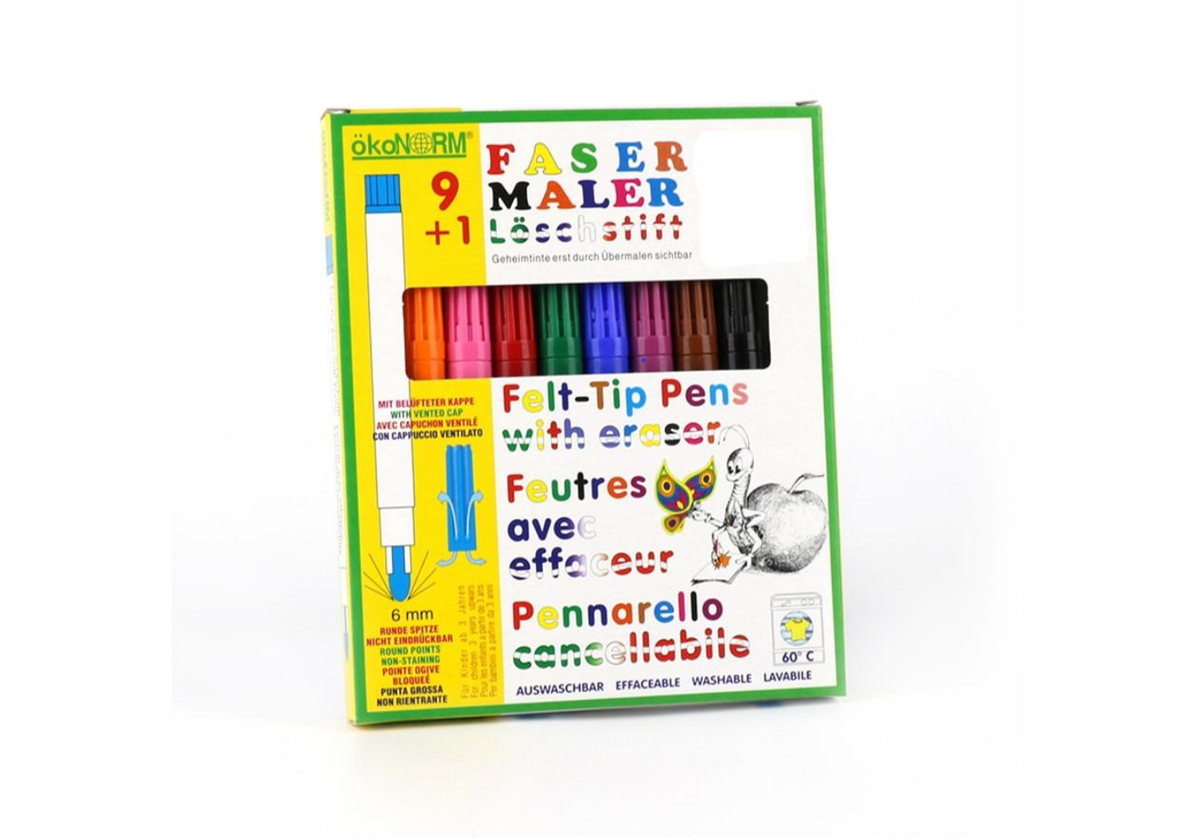 Fasermaler 9 Farben 9erStk