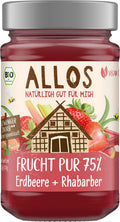 Frucht Pur 75% Aufstrich Erdbeere-Rhabarber 250 g