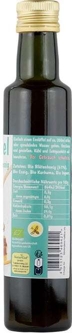 Oxymel Kurkuma Ingwer Getränkezusatz mit Honig Apf 250 ml