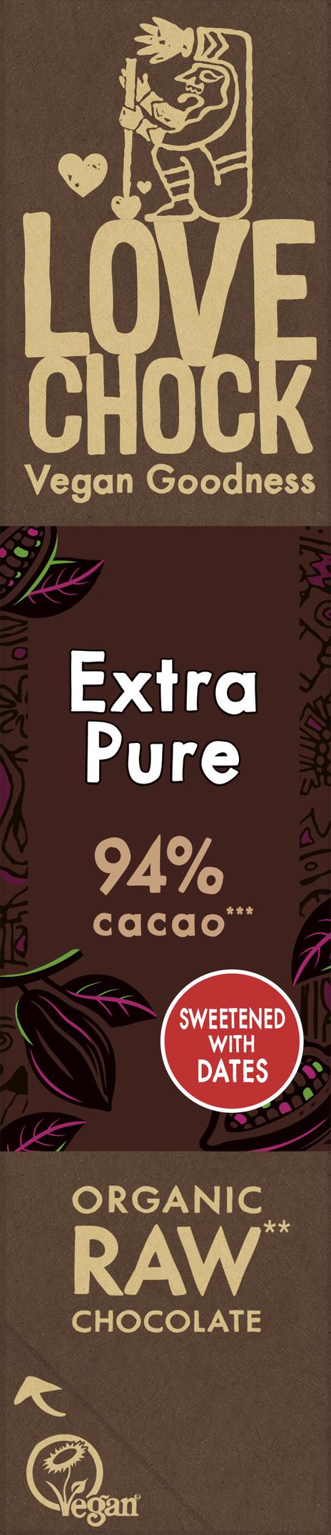 Extra Pure bars Lovechock 40 g
