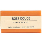 Seife mit Karité-Butter Rose Douce 100 g