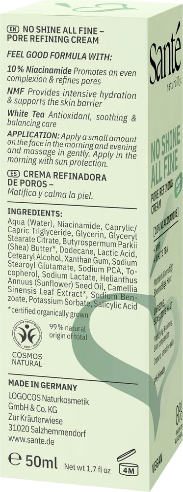 No Shine All Fine Pore Refining Cream 50 ml