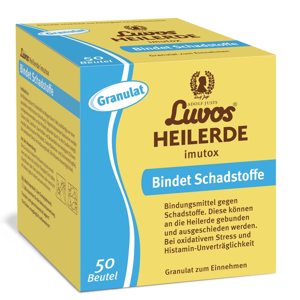 Heilerde imutox Granulat Portionsbeutel 50 Stk