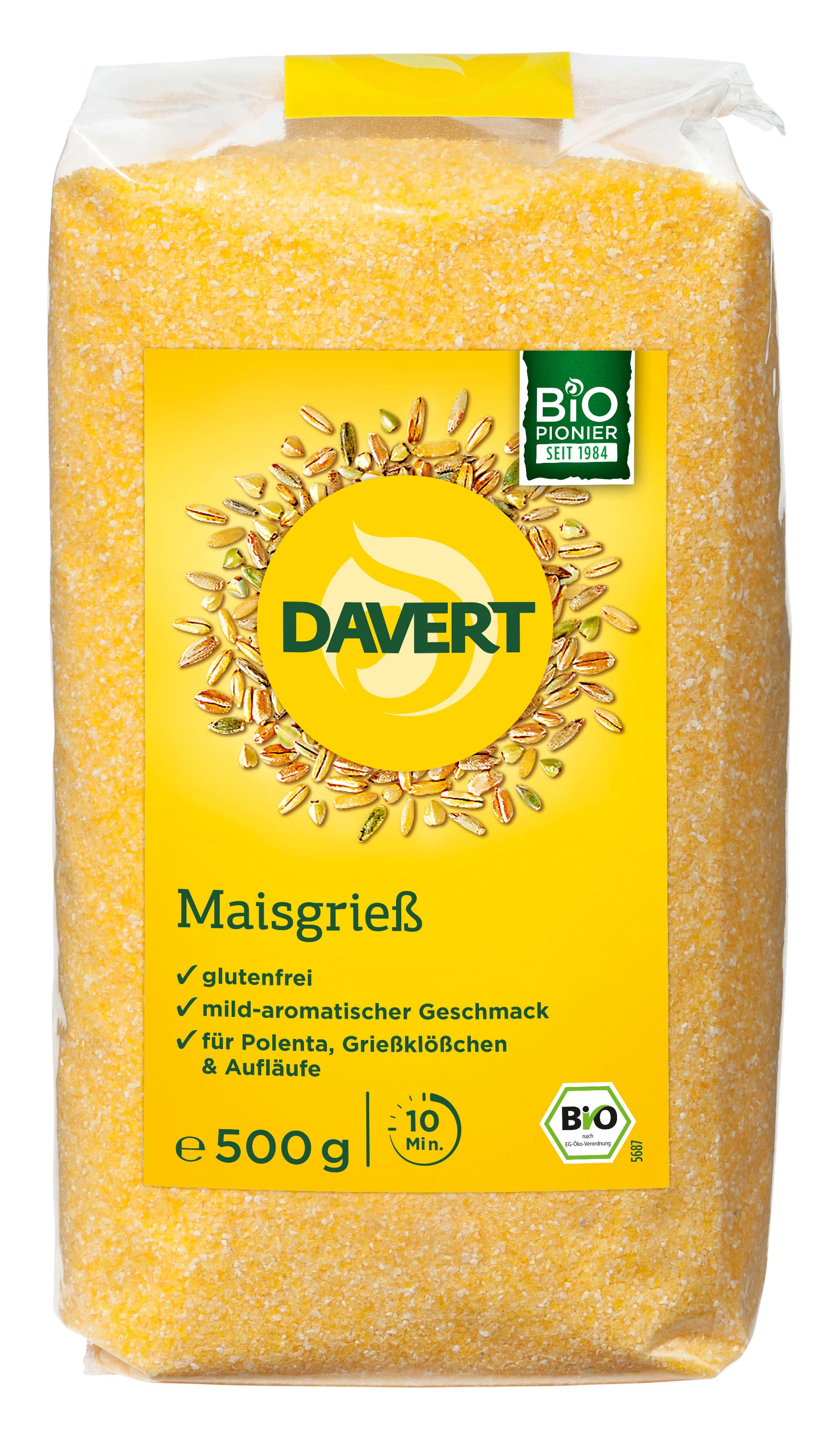 Maisgrieß Polenta 500 g