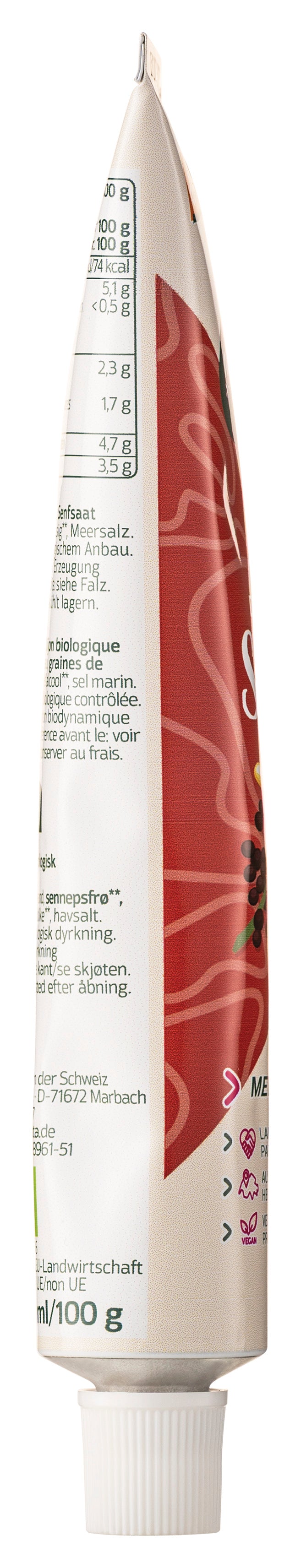 Dijon-Senf demeter  Tube 100 ml