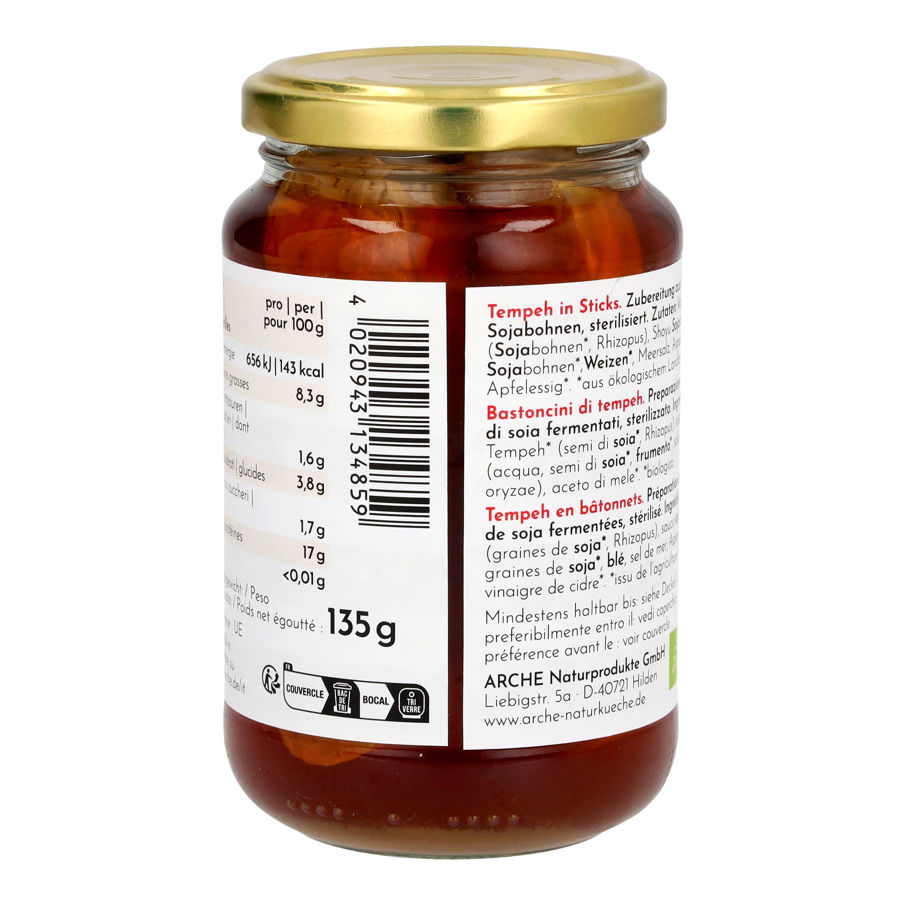Tempeh im Glas 320 g