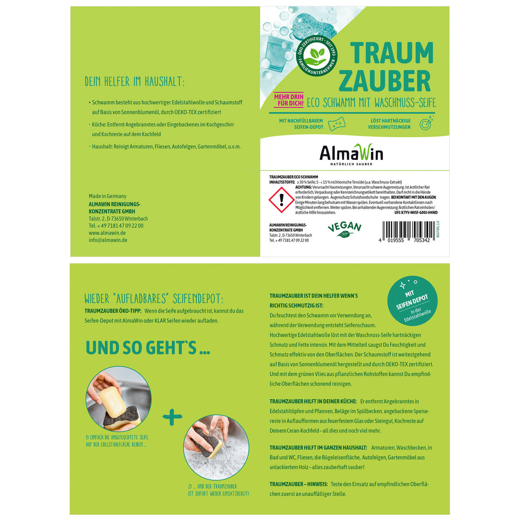 SauberZauber Eco-Schwamm 2 Stk